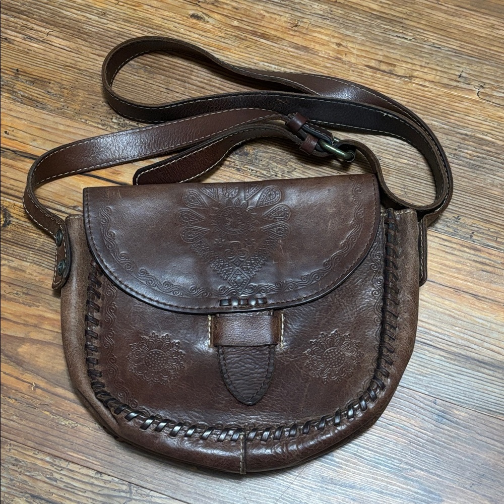 Patricia Nash leather purse backpack